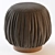 Batista 17.7'' Round Cocktail Ottoman 3D model small image 1