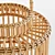 Coastal Haven Rattan Lantern 3D model small image 4