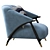 Modern Forward Armchair 3D model small image 5