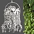 Elegant Metal Vase for Hanging Indoor Plants 3D model small image 4