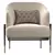 Classic Oxford Armchair 3D model small image 2