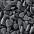 Smooth Splinter Pebble Decor Road 3D model small image 3