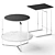 FlexForm Carlotta: Sleek Coffee Table Set 3D model small image 1