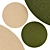 Elegant Round Rugs | No. 185 3D model small image 1