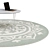 Elegant Circular Rugs | No. 188 3D model small image 2