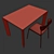 Elegant Manhattan Table (Riflessi) 3D model small image 2