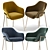 Marelli CHIA Chair: Stylish Seating Solution 3D model small image 2
