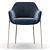 Marelli CHIA Chair: Stylish Seating Solution 3D model small image 3