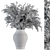 Green Oasis: Big Bush in Vase 3D model small image 5