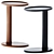 Elegant Metal Side Table Oliver 3D model small image 1