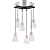 Elegant Vail 6-Light Chandelier 3D model small image 1