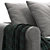 Harlanda 2-Seat Sofa: Elegant & Compact 3D model small image 4