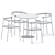 Tiffany Column Round Table: Elegant & Functional 3D model small image 4