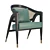 Asian Inspired Armchair 3D model small image 1