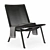 Modern Zenith Side Chair: Stylish Outdoor Seating 3D model small image 1