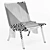 Modern Zenith Side Chair: Stylish Outdoor Seating 3D model small image 6