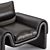 Retro De Sede Leather Chair 3D model small image 6