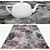Versatile Rug Set: 6 Options for All Perspectives 3D model small image 3