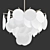 Elegant Nimbus Pendant Lamp 3D model small image 1