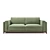 Modern Minimalist Manhattan Sofa 3D model small image 2