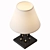 Elegant Wave Table Lamp 3D model small image 2