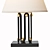 Elegant Wave Table Lamp 3D model small image 3