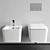 Gessi Rettangolo Wall-Hung WC 3D model small image 3