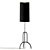 Title: O&G Ames Floor Lamp - Timeless Elegance 3D model small image 3