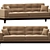 Foster: Comfortable and Versatile Sofa 3D model small image 4