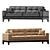 Foster: Comfortable and Versatile Sofa 3D model small image 6