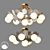 Lauren Сeiling Chandelier: Elegant & Stylish 3D model small image 1