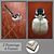 Modern Artset: Set of 2 Wall Paintings 3D model small image 1