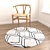 Versatile Set of 8 High-Quality Rugs 3D model small image 3