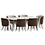 Elegant Dining Set 102: Stylish, Versatile, and Durable 3D model small image 2