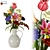 Spline-Edit Poly Flower Vase 3D model small image 5