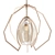 Colorful Glass Shade Pendant Light - PRIMROSE 2 3D model small image 1