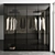 Spacious 7-Door Cupboard 3D model small image 2