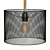 Modern Lucide Baskett Chandelier: Elegant Edison Lighting 3D model small image 5