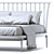 Modern Mid Bed 3D model small image 3