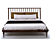 Modern Mid Bed 3D model small image 4