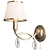 Elegant Eurosvet Salita Wall Sconce 3D model small image 1