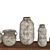 Eleven Piece Decorative Set 3D model small image 4