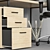 Modern Office Space: Workplace 06 3D model small image 4