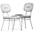 Modern Abner Dining Chair 3D model small image 3