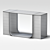 Delcourt ICY Console | Stainless Steel Design 3D model small image 4