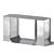 Delcourt ICY Console | Stainless Steel Design 3D model small image 5