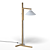 Elegant Christophe Delcourt KAY Oak Floor Lamp 3D model small image 5