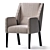 Sleek Wood Armchair: Jett 3D model small image 2