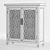 Aged White Mahogany 2-Door Cabinet 3D model small image 6