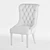 Slate Blue Wing Chair 3D model small image 6